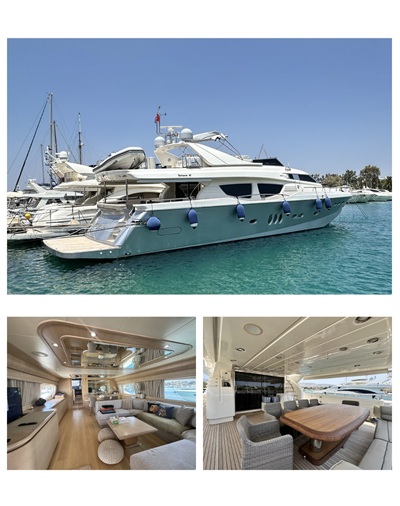 Posillipo Technema 85, LOA 27m,2008, Refit 2023-2024, Ref YT7962