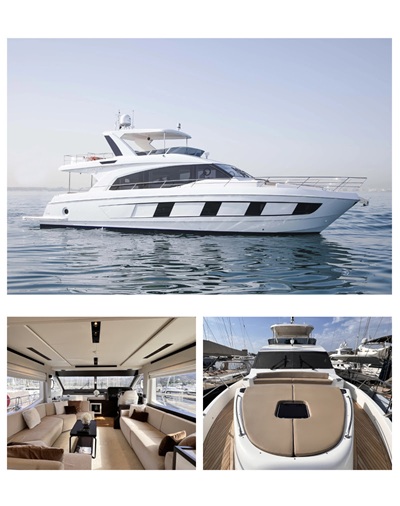 Majesty 62, LOA 18,90m, Guests 8, 2022, Ref YT7958