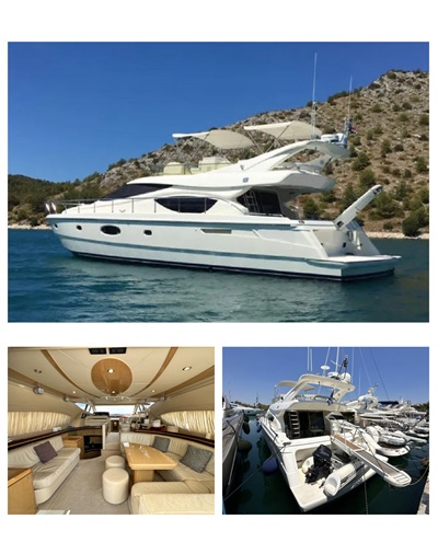 Ferretti 550 Fly, LOA 17,37m, 2005, Ref YT7957